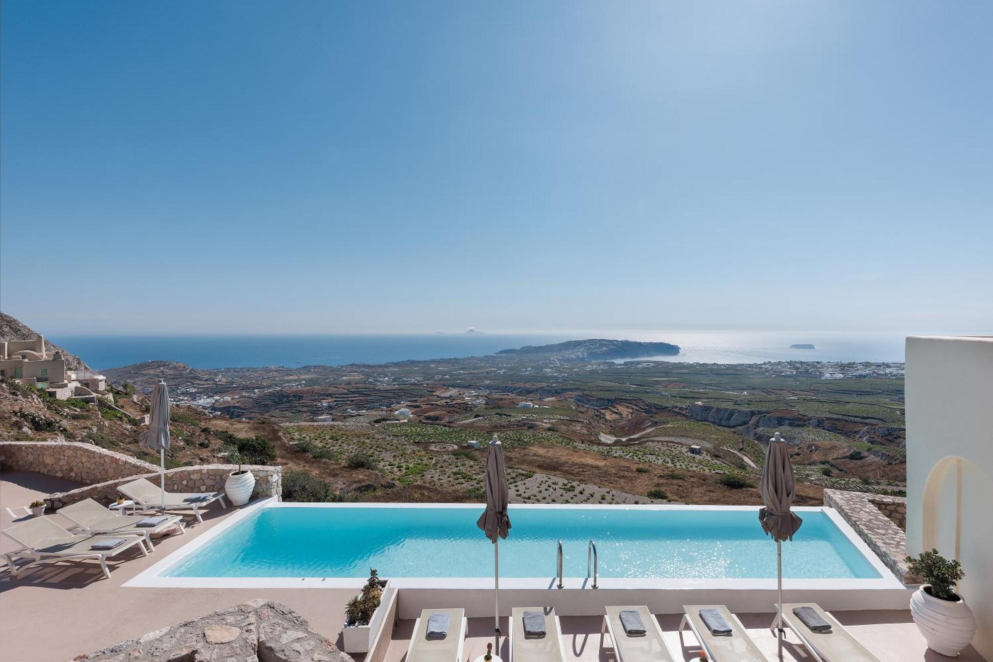 Zatrikion Santorini Villas Pýrgos Zewnętrze zdjęcie