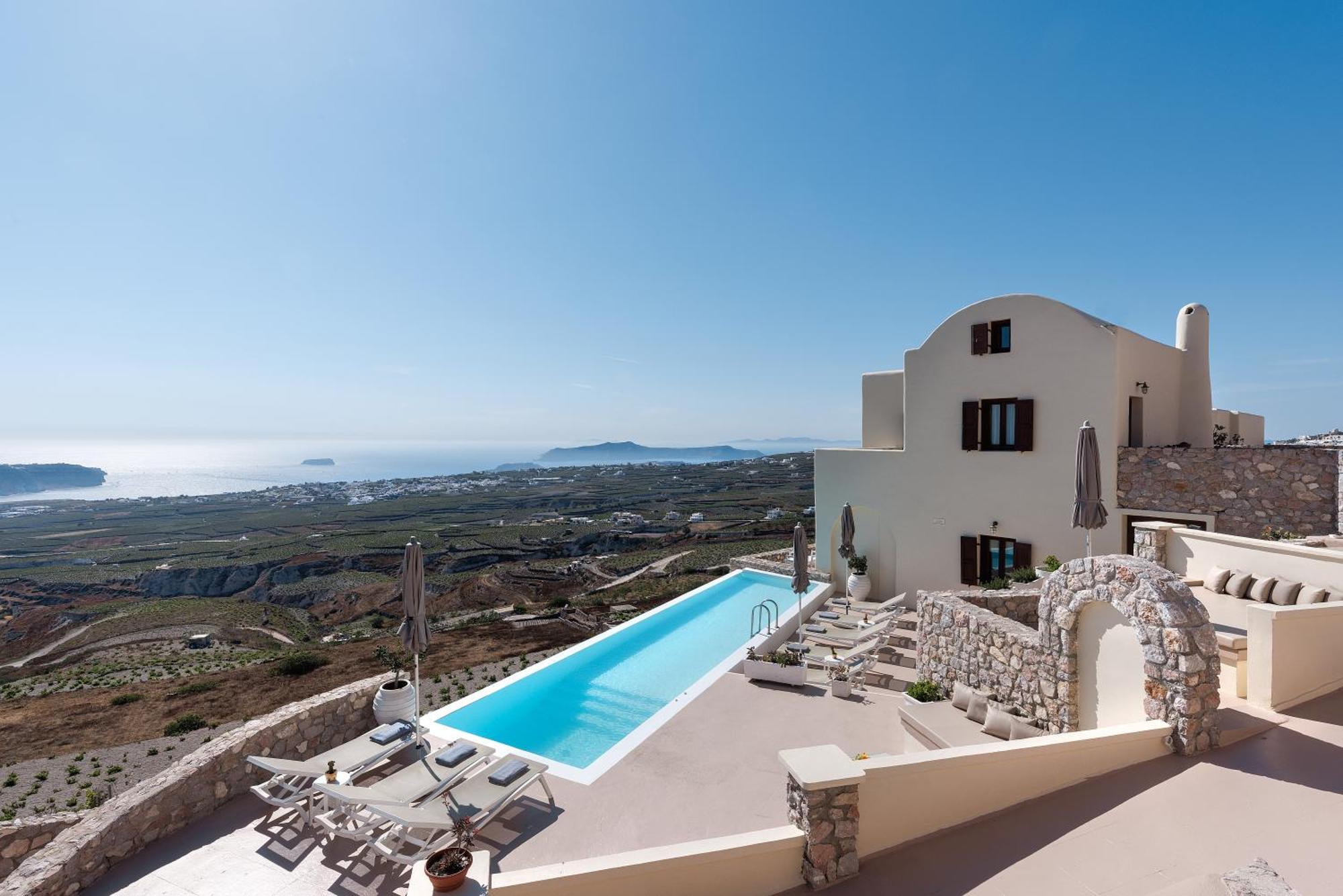Zatrikion Santorini Villas Pýrgos Zewnętrze zdjęcie