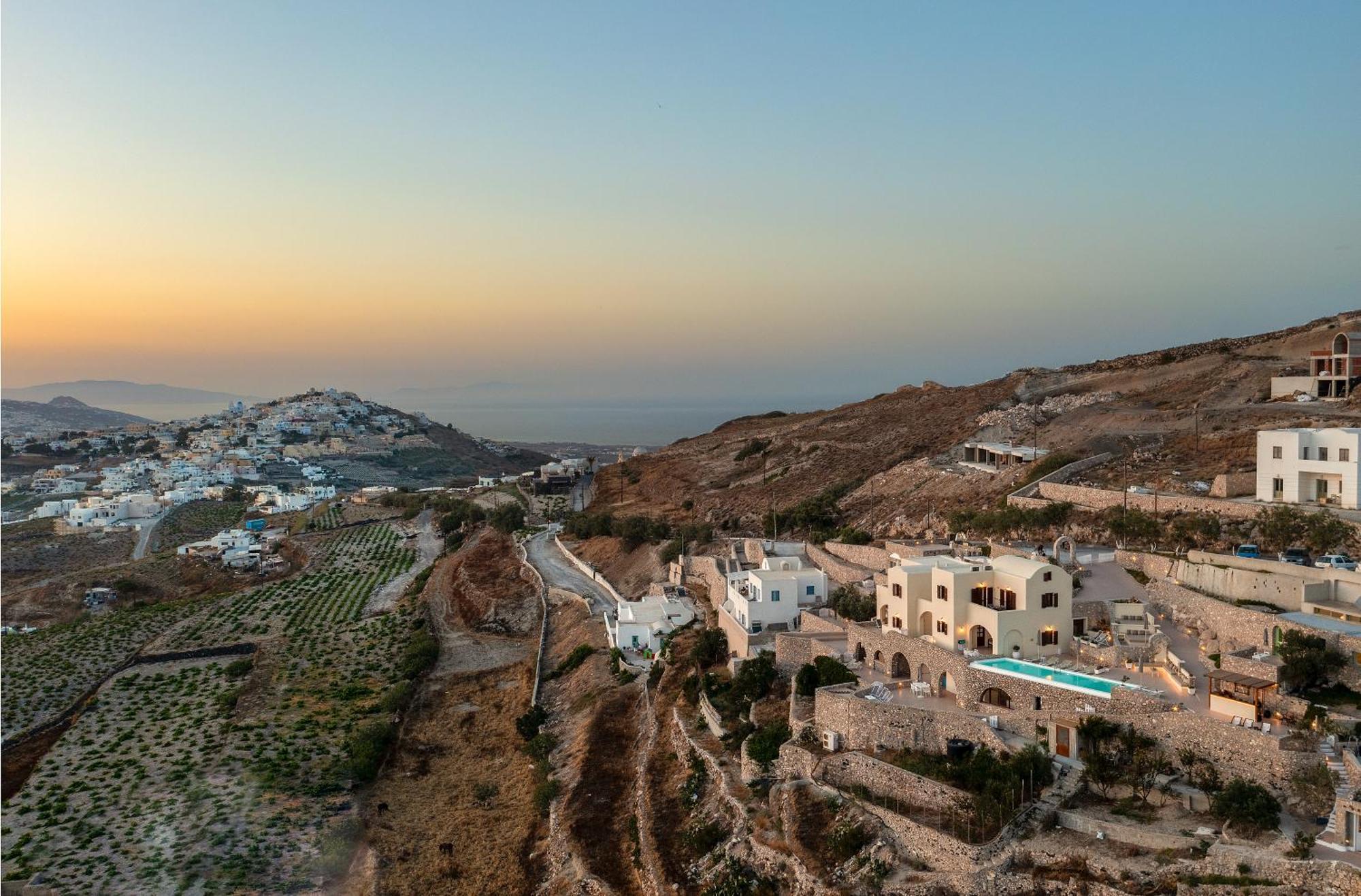 Zatrikion Santorini Villas Pýrgos Zewnętrze zdjęcie