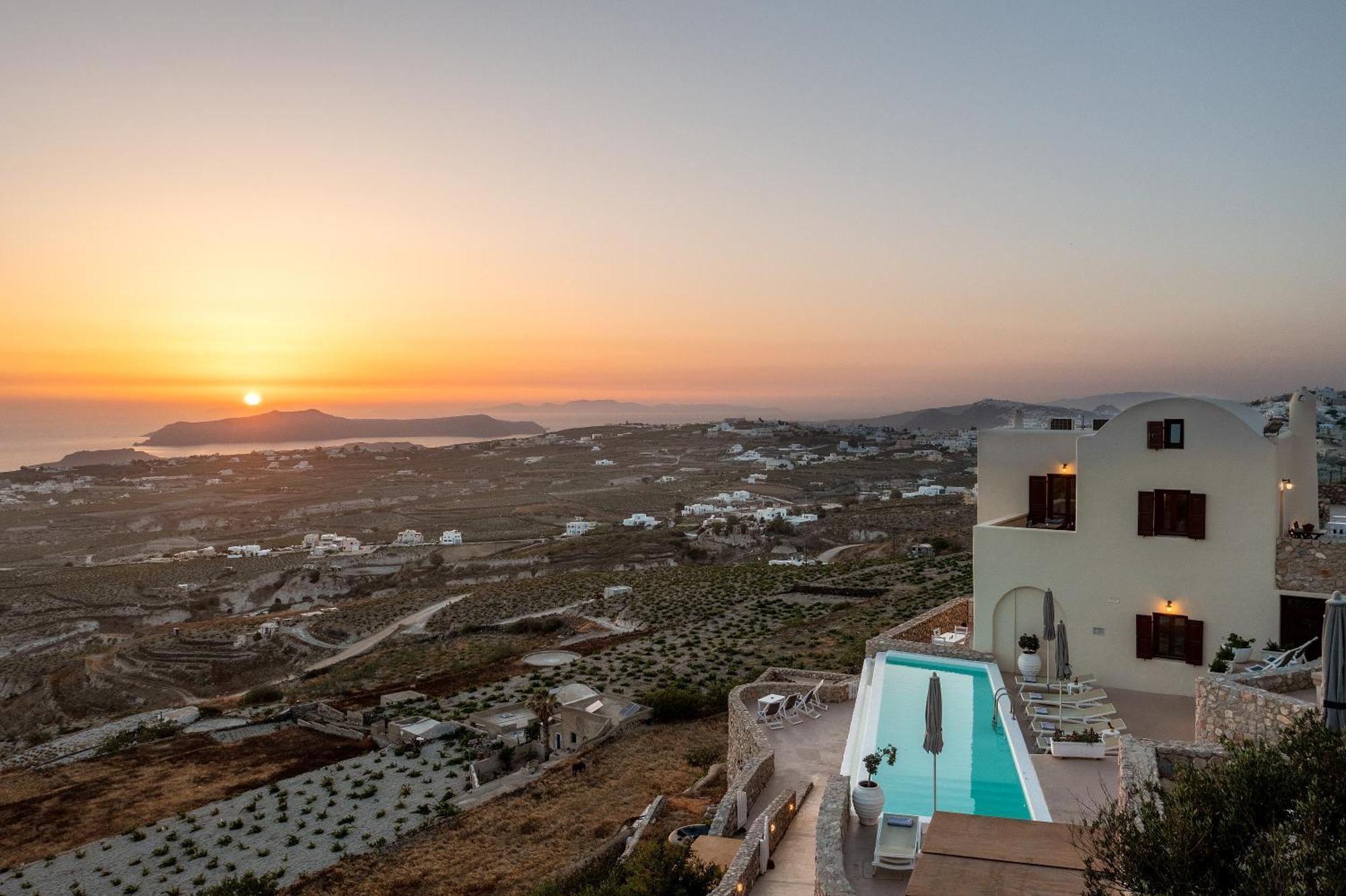 Zatrikion Santorini Villas Pýrgos Zewnętrze zdjęcie