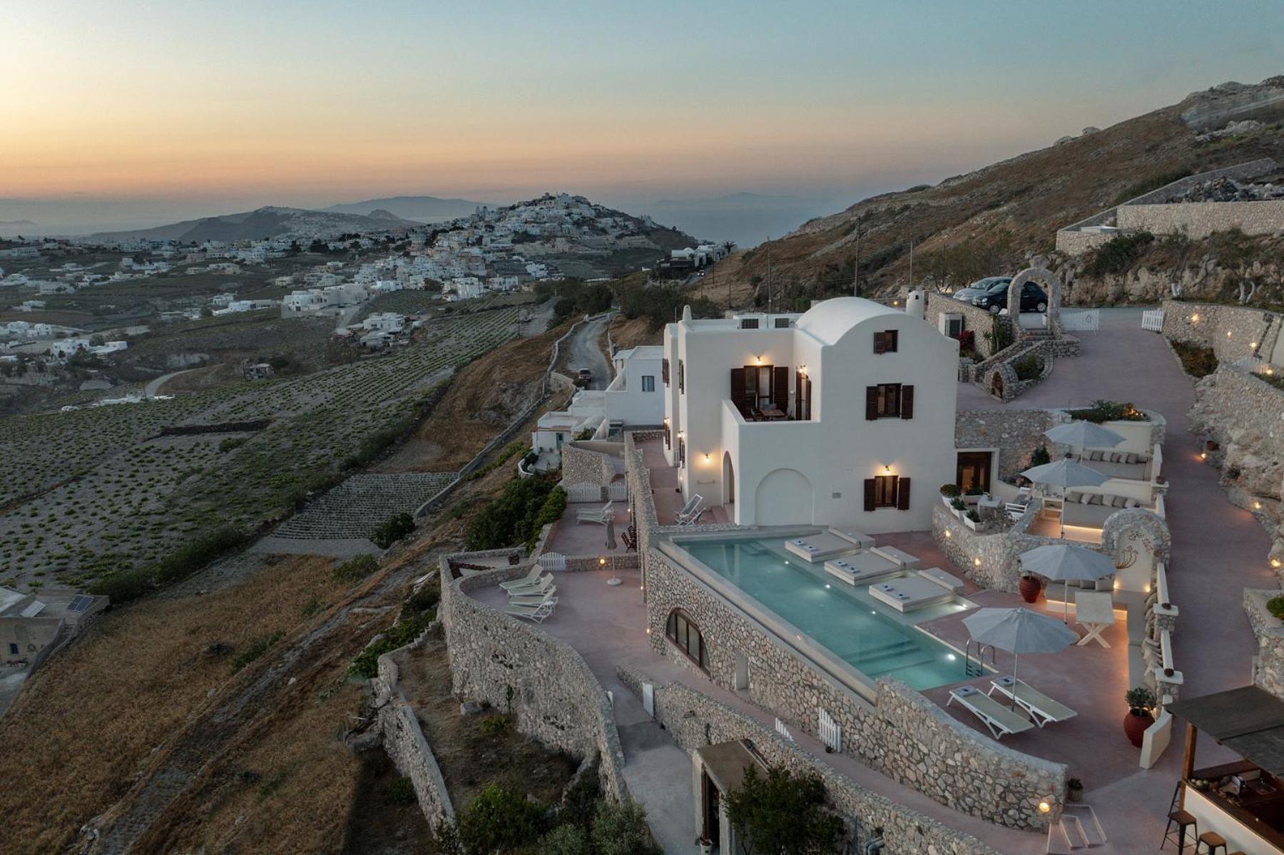 Zatrikion Santorini Villas Pýrgos Zewnętrze zdjęcie