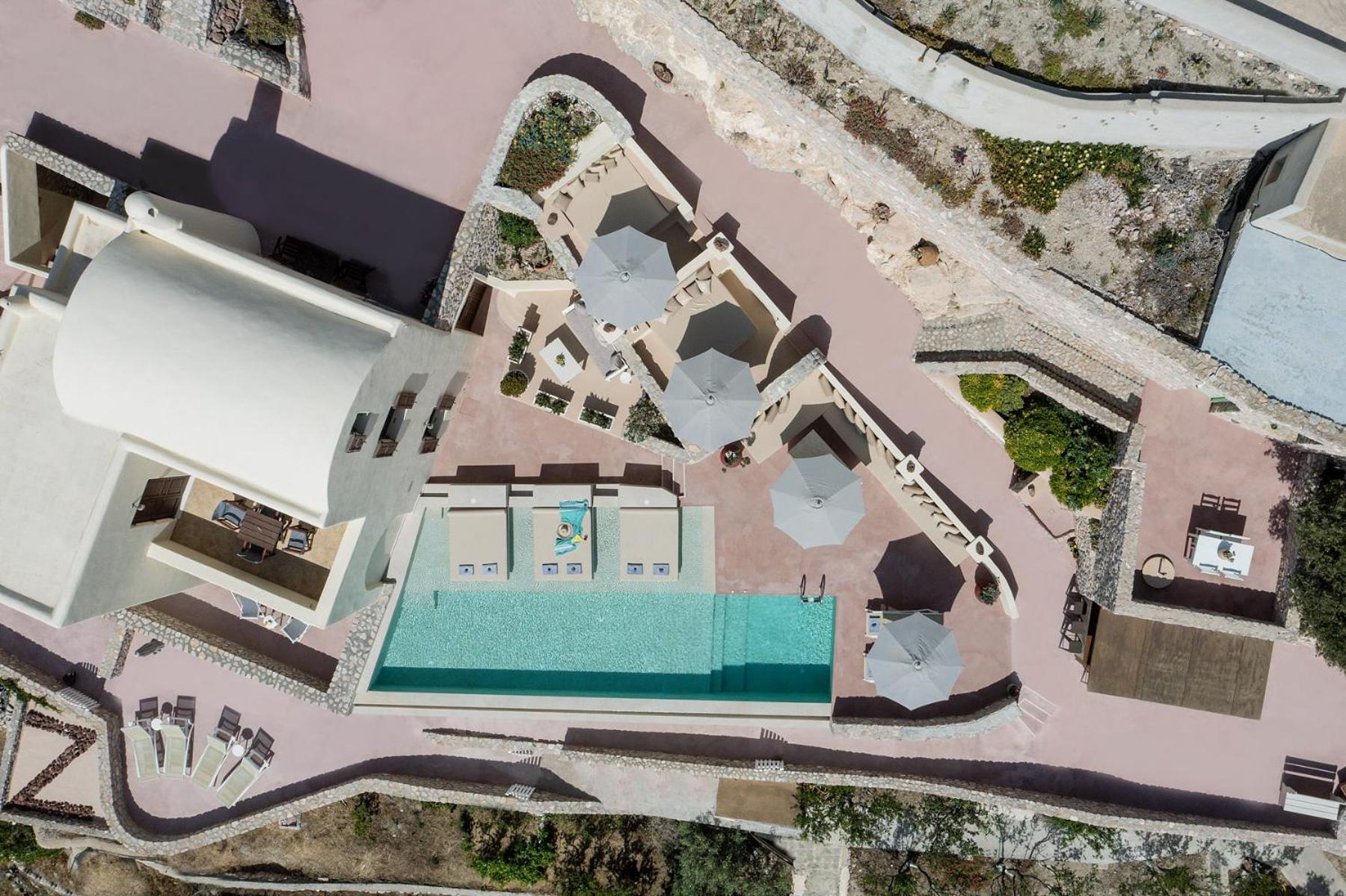 Zatrikion Santorini Villas Pýrgos Zewnętrze zdjęcie
